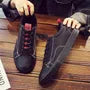 Platform Panel Fleece-Lined Faux Suede Slip Ons
