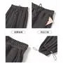 High Waist Plain Drawstring Harem Sweatpants (Various Designs)