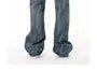Mid Rise Washed Flared Jeans