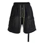 Mid Rise Washed Cargo Jorts