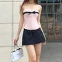 Accent Bustier Tube Top