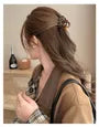 Curve Resin Hair Claw Clip