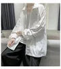 Piped Drawstring Zip-Up Windbreaker Jacket
