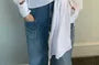 Long-Sleeve Tie-Front Shirt