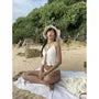 Eyelet Lace Ruffled Bikini Set