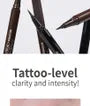 Waterproof Tattoo Pen Eyeliner - 2 Colors