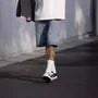 Mid Rise Washed Denim Shorts