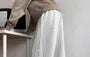 Drawstring Waist Plain Wide Leg Sweatpants