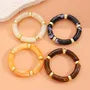 Beaded Alloy Bangle