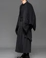 3/4-Sleeve Plain Long Light Jacket