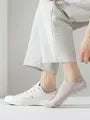 Set Of 2 Pairs: Plain Boat Socks