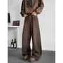 High Waist Washed Wide Leg Jeans