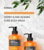 Honey & Macadamia Pure Natural Moisturizing Refreshing Body Wash - 7 Types