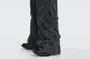 Mid Rise Washed Wide Leg Cargo Jeans