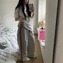 High Waist Striped Side Sweatpants