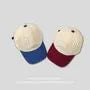 Two Tone Corduroy Baseball Cap