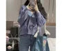 V-Neck Plain Bow Button-Up Cardigan