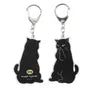 Cat Acrylic Bag Charm Kuro