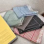 Striped Square Scarf