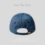 Washed Distressed Denim Baseball Cap