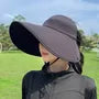Plain Open Top Sun Hat