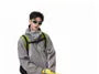 Outdoor Colorblock Hooded Light Jacket