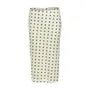 Low Rise Dotted Midi Pencil Skirt