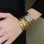 Textured Thick Bangle