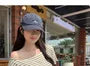 Short-Sleeve Off Shoulder Striped Ruched T-Shirt