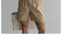 Elastic Waist Plain Shorts