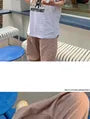 Straight-Cut Loose Cargo Pants