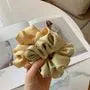 Plain Silk Scrunchie