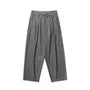 Mid Rise Plain Wide Leg Dress Pants