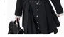 Notch Lapel Striped Button-Up Crop Blazer / Long-Sleeve Collared Plain Lace Trim Blouse / High Waist Pleated Mini A-Line Jumper Skirt / Badge / Necktie / Set