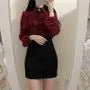 Long-Sleeve Ruffled Shirt