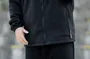 Plus Size Stand Collar Zip Jacket