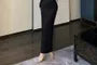 Long-Sleeve V-Neck Lace Sequin Slit Midi Sheath Dress