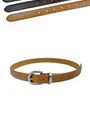 Faux-Leather Belt