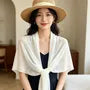 Plain Sheer Triangle Scarf