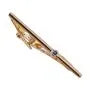 Rhinestone Alloy Tie Clip