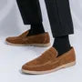 Faux Suede Loafers