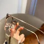 Browline Frame Blue Light Blocking Glasses