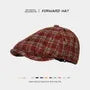 Plaid Flat Cap