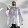 Gradient Hood Zip Windbreaker