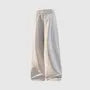 Drawstring Waist Contrast Trim Wide Leg Pants