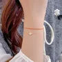 Rhinestone Layered S925 Sterling Silver String Bracelet (Various Designs)