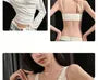 Plain Lace Front Closure Wireless Bra