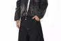 High Waist Contrast Stitching Wide Leg Jeans