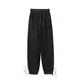 High Waist Velvet Wide Leg Sweatpants