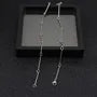 Chain Stick Lariat Necklace